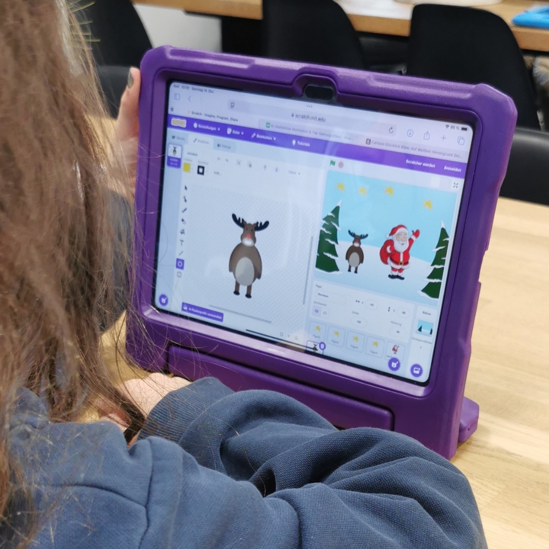 Weihnachtsgrüße mit Scratch