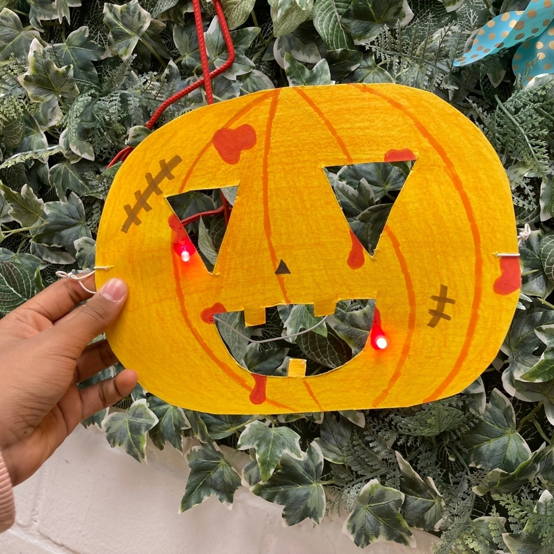 Halloween Basteln mit LEDs